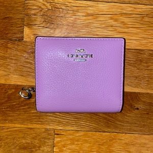 Lavender Coach wallet